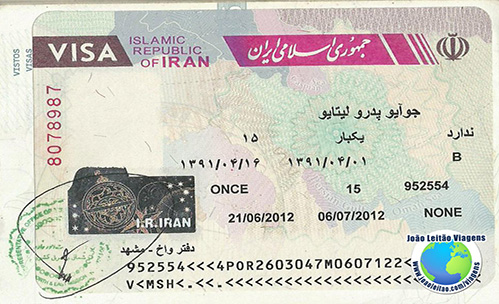 Visa iran