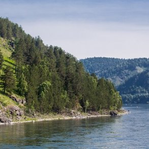 Krydstogt på Jenisej floden